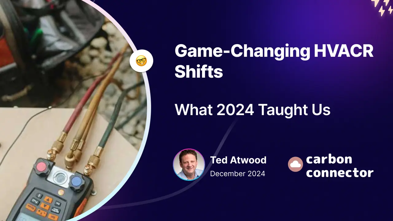 Game-Changing HVACR Shifts What 2024 Taught Us