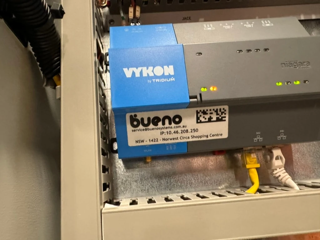 vykon by tradium machine with bueno service in australia
