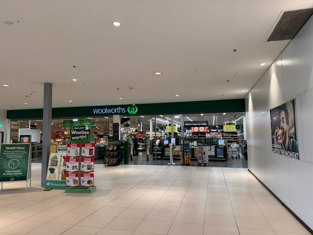 woolworths store facade