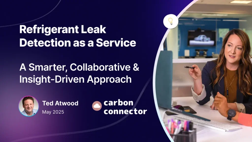 Refrigerant Leak Detection as a Service