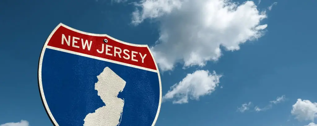New Jersey Road Sign