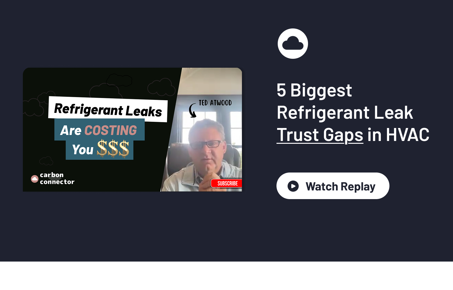 Webinar 5 Biggest Refrigerant Leak Trust Gaps in HVAC