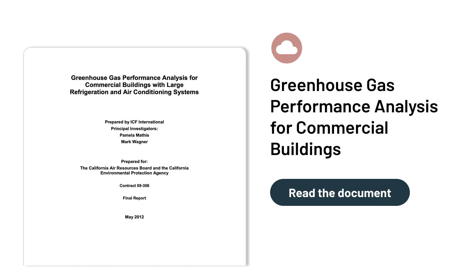 Greenhouse Gas Performance Analysis for Commercial Buildings