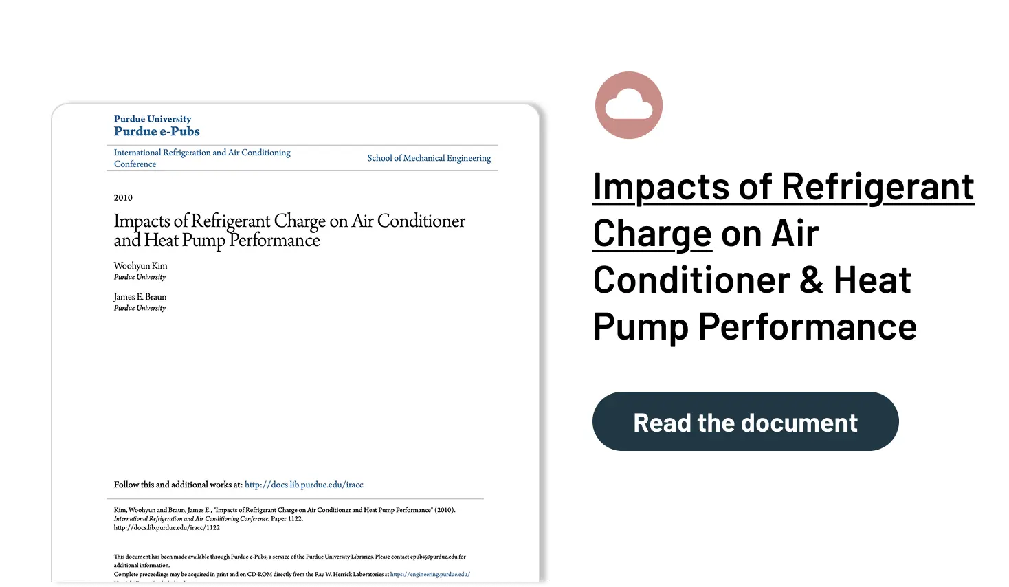 Impacts of Refrigerant Charge on Air Conditioner & Heat Pump Performance