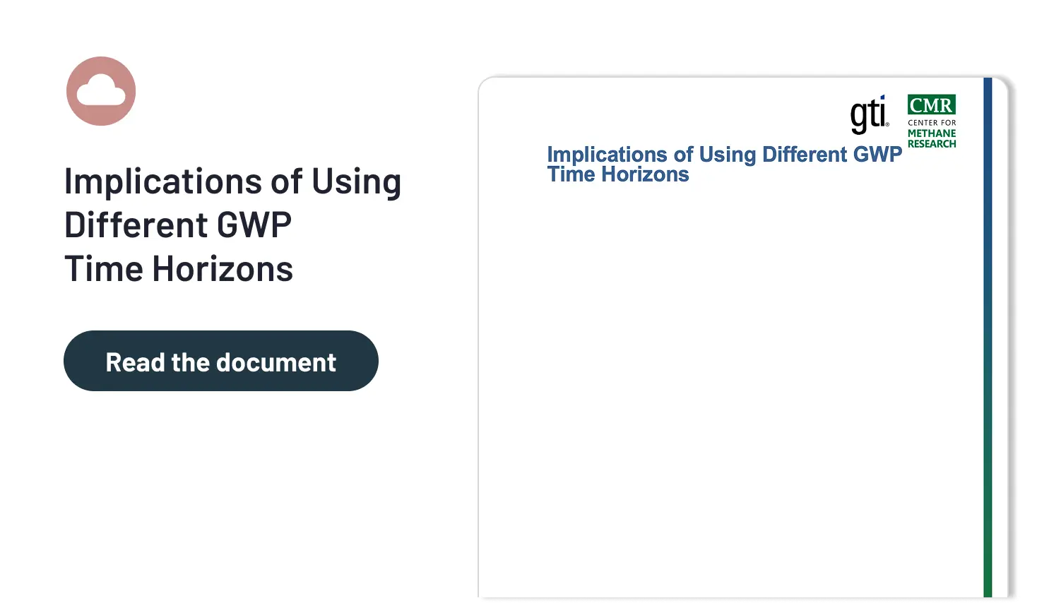Implications of Using Different GWP Time Horizons