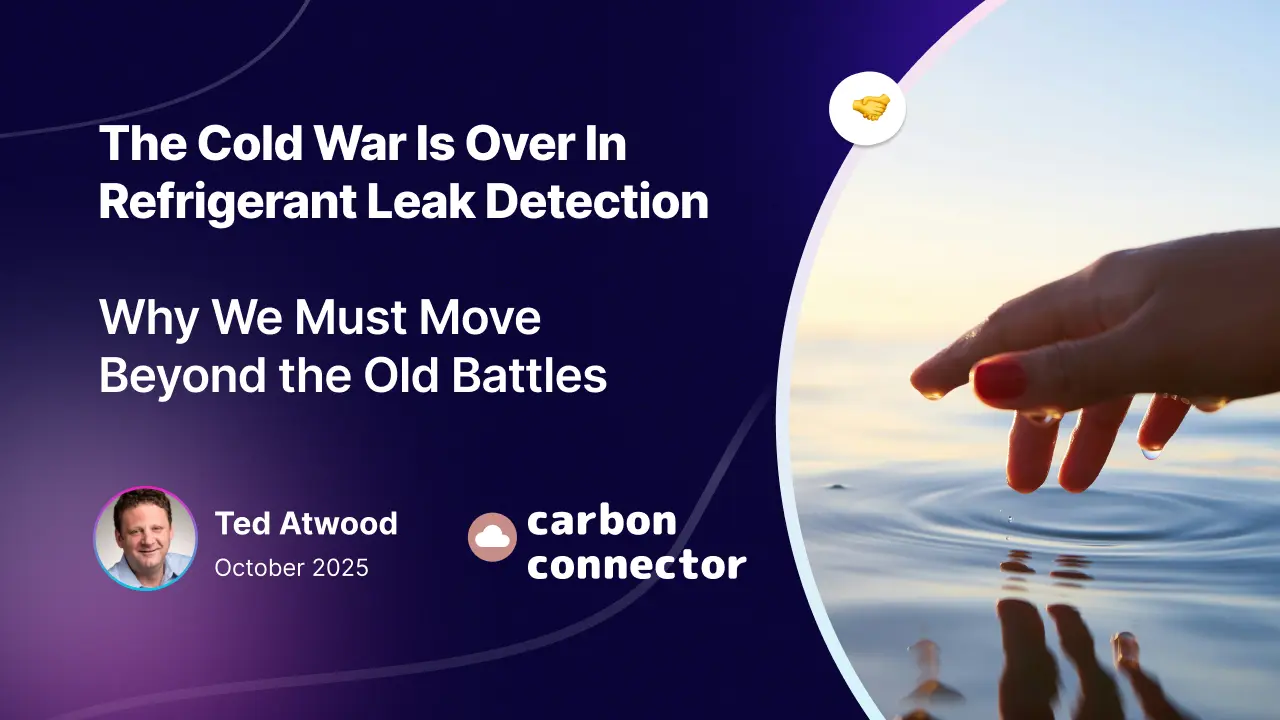 The Cold War Is Over In Refrigerant Leak Detection