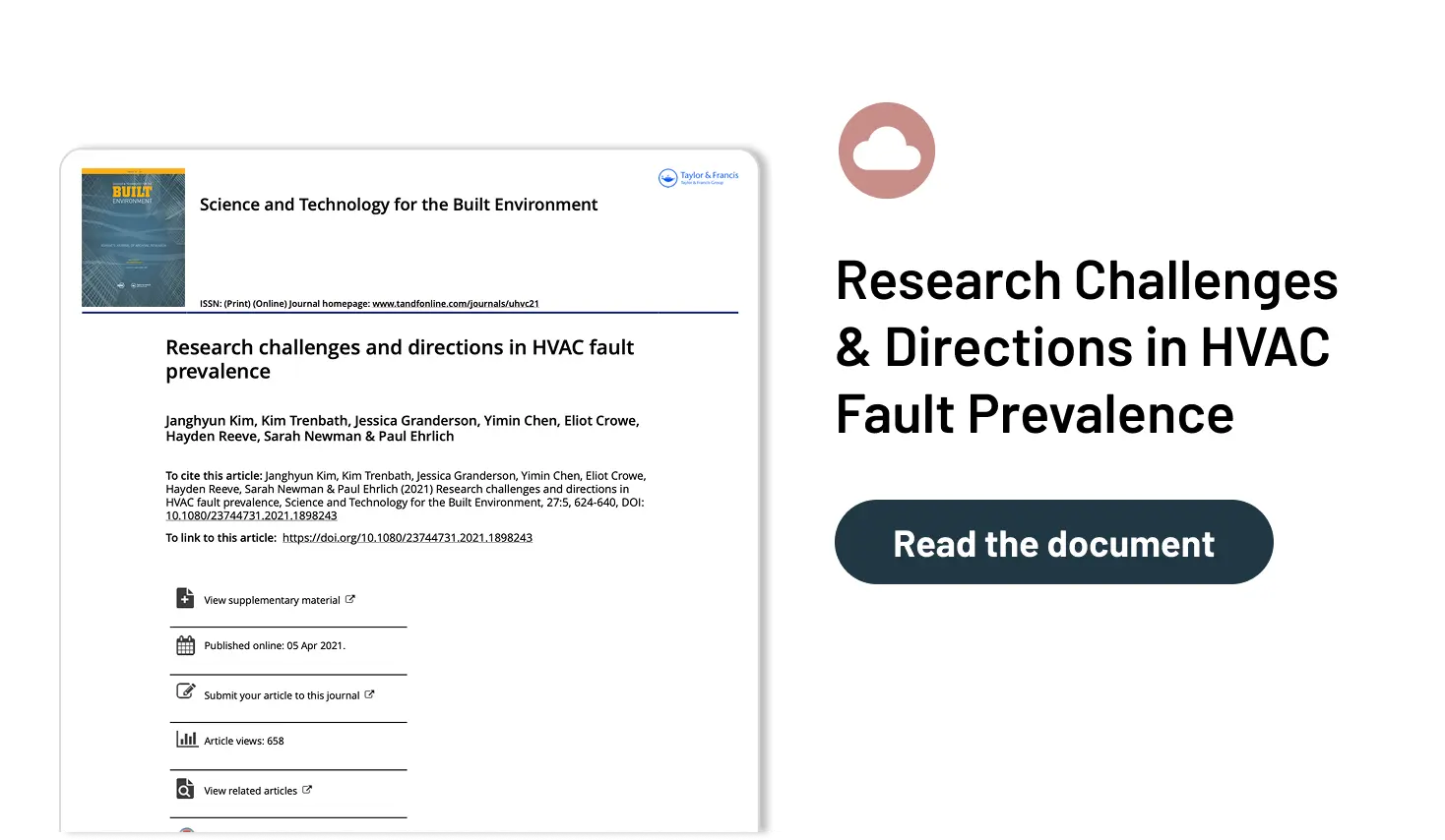 Research Challenges & Directions in HVAC Fault Prevalence