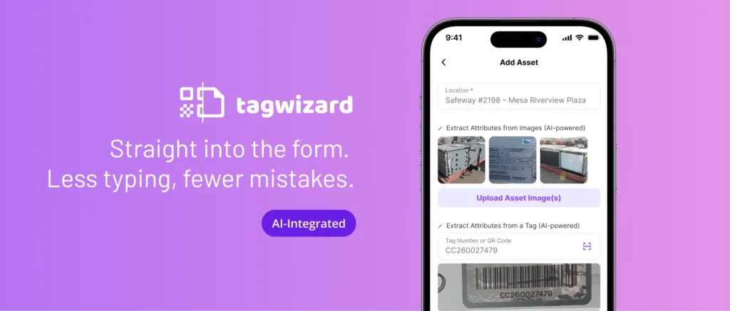 Tag Wizard - Straight into the form. Less typing, fewer mistakes.
