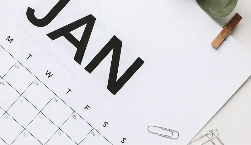 calendar January 2026 - New Leak Detection Requirements