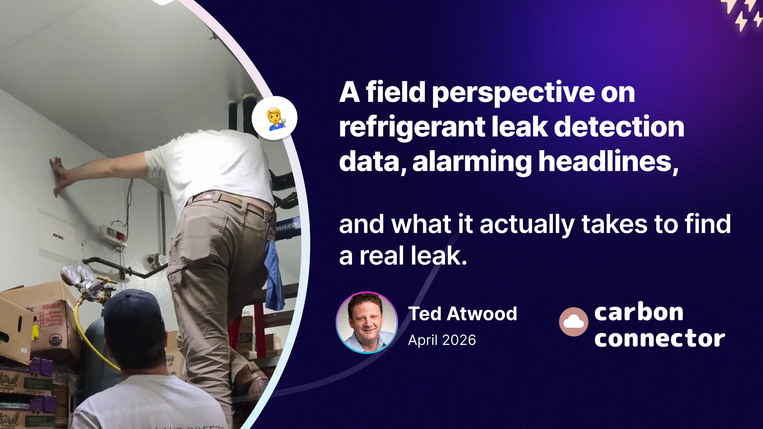 A field perspective on refrigerant leak detection data, alarming headlines, and what it actually takes to find a real leak