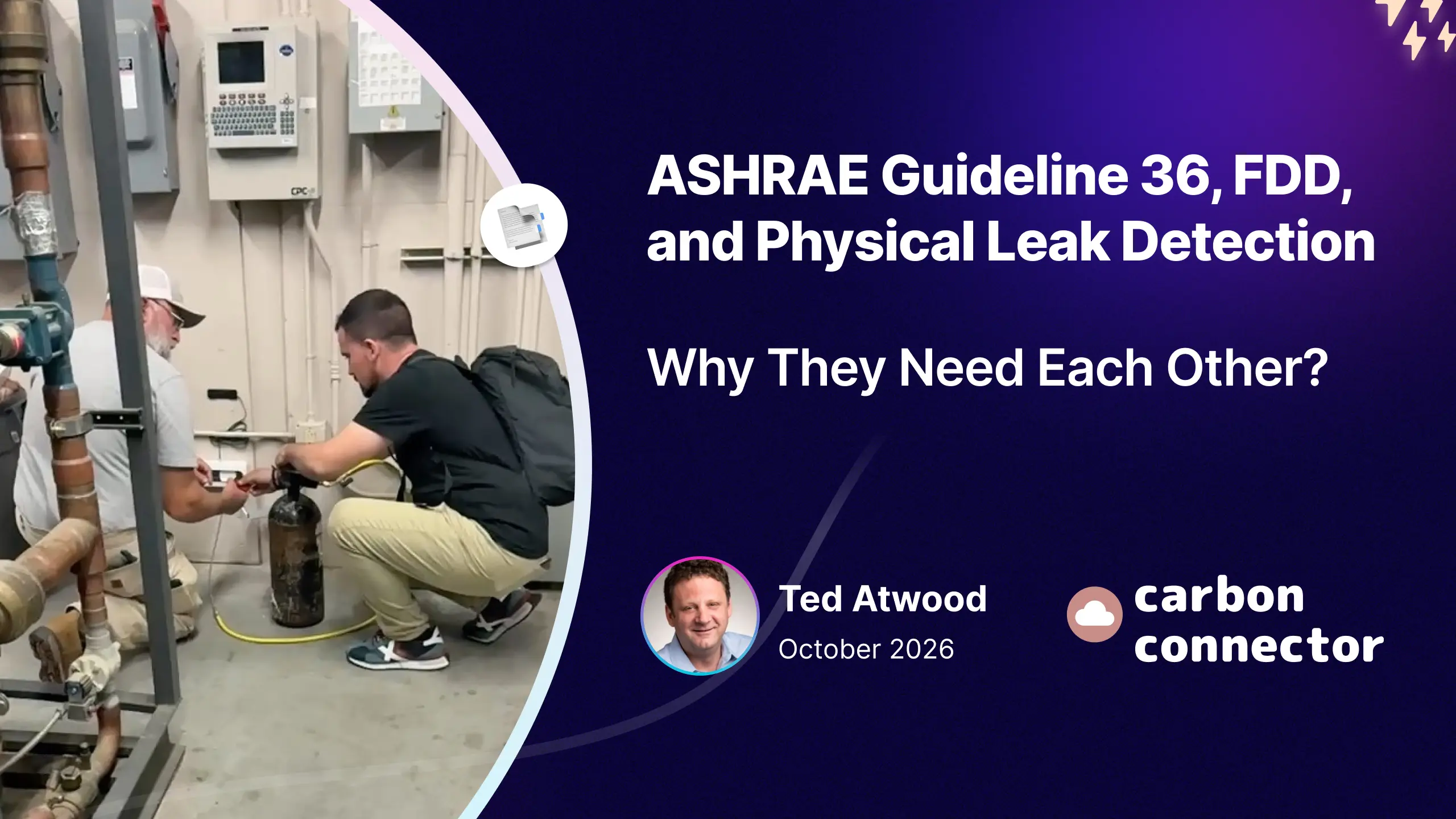 ASHRAE Guideline 36 - FDD and Physical Leak Detection - Why They Need Each Other
